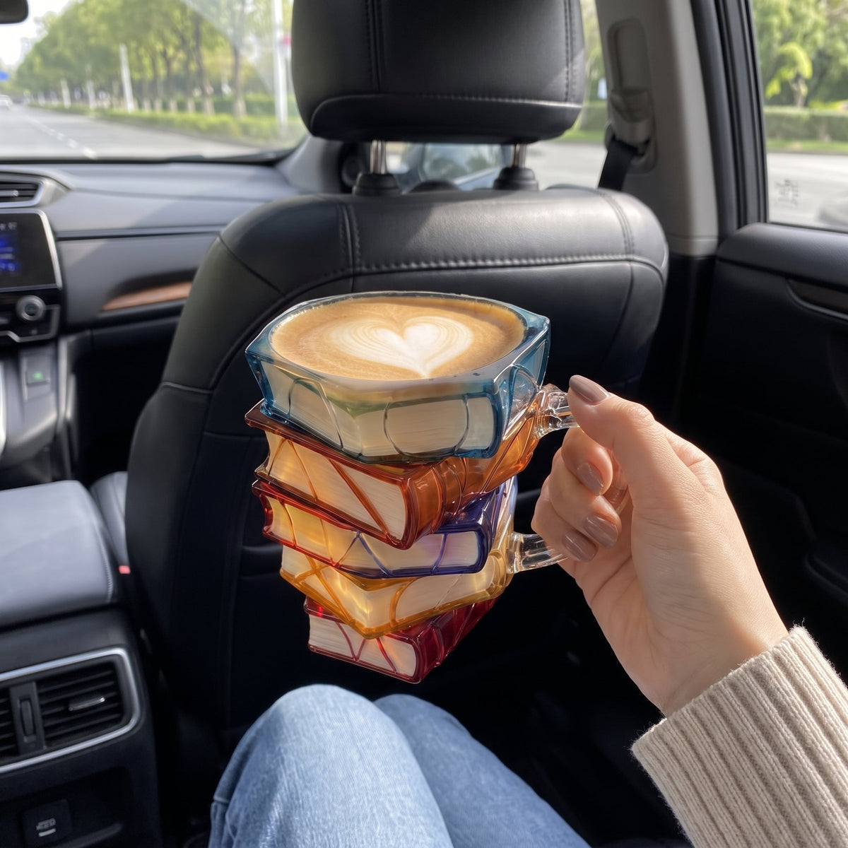 NookMug™ - The Stacked book design Mug